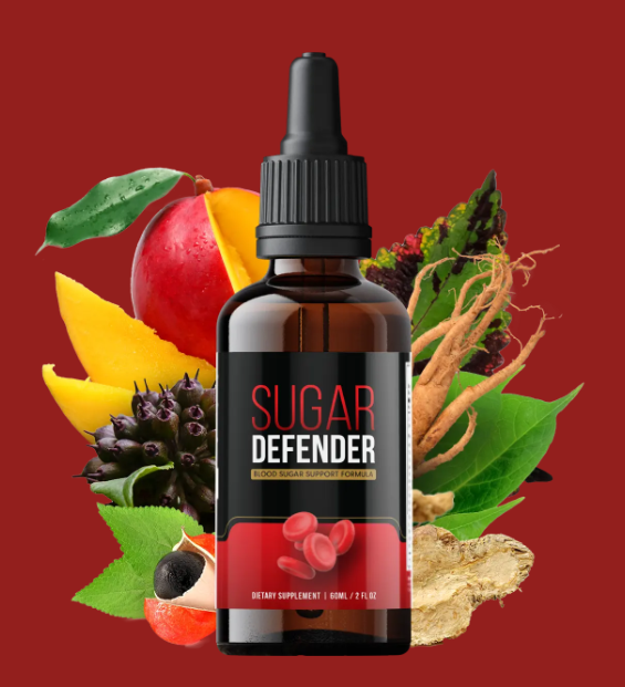 Sugar Defender liquid drops bottle